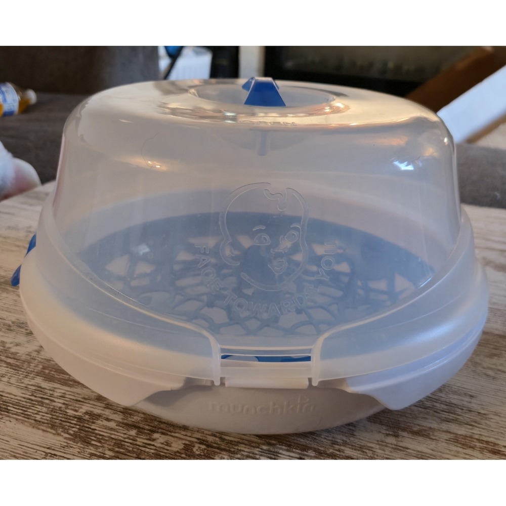 Munchkin Steam Guard Microwave Bottle Sterilizer Baby Feeding Accessory